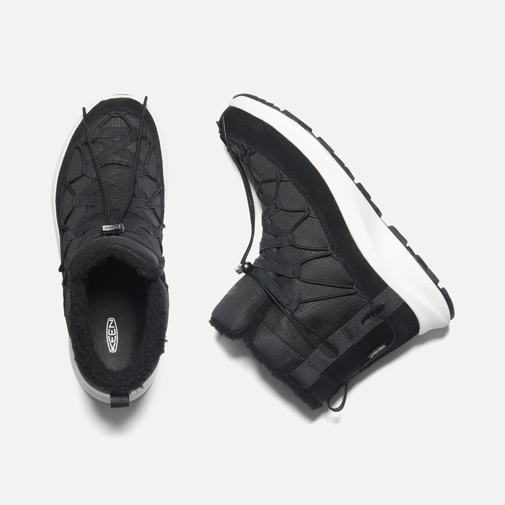 Keen Chukka Kängor Dam Svarta/Vita - Uneek Snk Waterproof - 952136NLH
